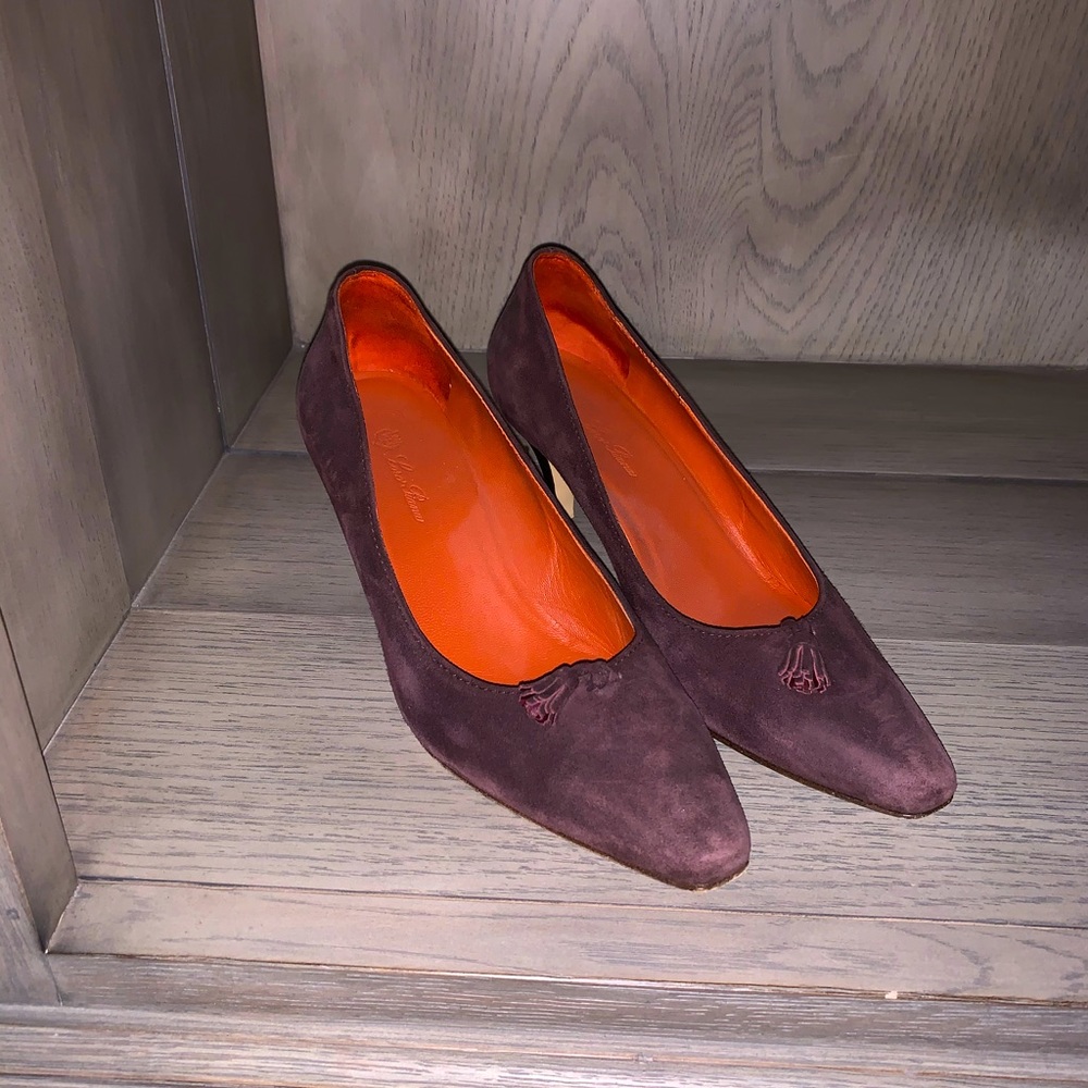 Loro Piana suede pumps size 39 (8.5 US)